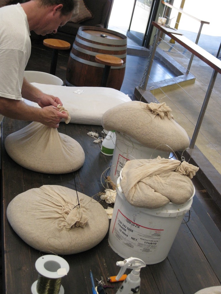FGBB Preparing the Coconut Additions © Jeni Bone